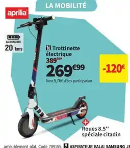 Conforama Trottinette électrique offre