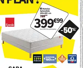 Conforama Matelas Splendide offre