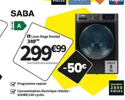 Conforama SABA Lave-linge frontal offre