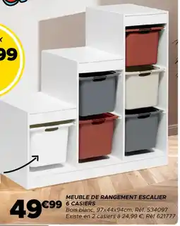 Gifi Meuble de rangement escalier offre