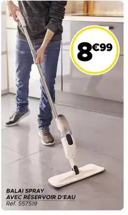 Gifi Balai spray avec réservoir d'eau offre