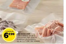 Gifi Sac sous vide offre