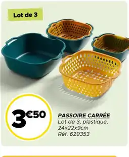 Gifi Passoire carrée offre