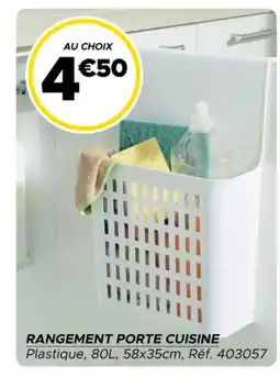 Gifi Rangement porte cuisine offre