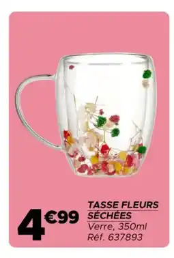 Gifi Tasse fleurs séchées offre