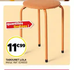Gifi Tabouret lola offre