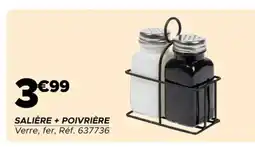 Gifi Salière + poivrière offre