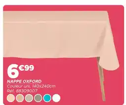 Gifi Nappe oxford offre