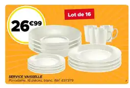 Gifi Service vaisselle offre