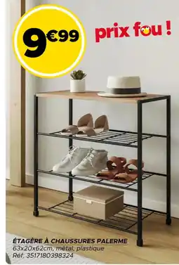 Gifi Étagère à chaussures palerme offre