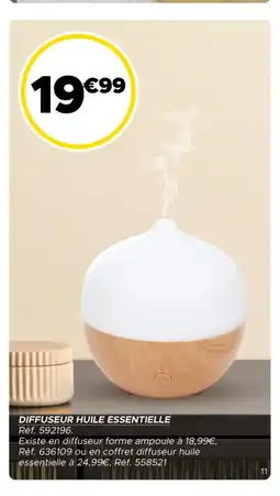 Gifi Diffuseur huile essentielle offre