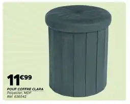 Gifi Pouf coffre clara offre