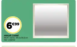 Gifi Miroir carré offre