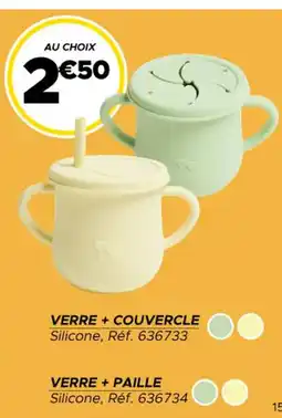 Gifi Verre + couvercle offre