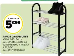 Gifi Range chaussures offre