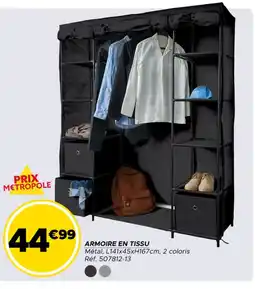 Gifi Armoire en tissu offre