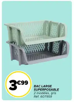 Gifi Bac large superposable offre