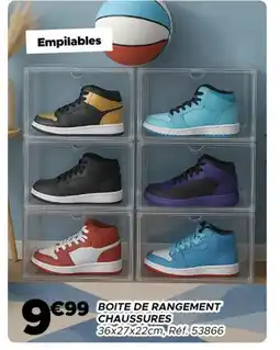 Gifi Boite de rangement chaussures offre