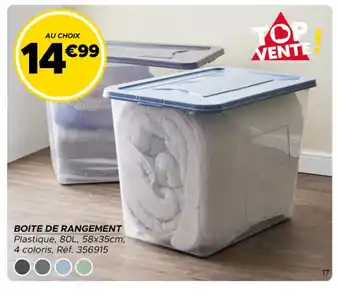 GiFi Boite de rangement offre
