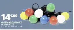 Gifi Guirlande solaire guinguette offre