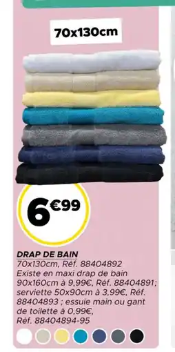 Gifi Drap de bain offre
