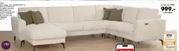 Möbel Martin Salon Tissu beige offre