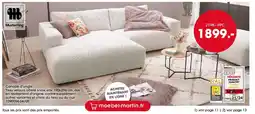 Möbel Martin Canapé d'angle offre