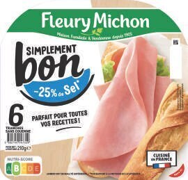 U Express JAMBON SIMPLEMENT BON -25 % DE SEL offre