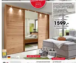 Möbel Martin Armoire à portes coulissantes offre