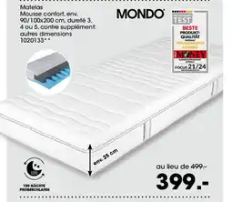 Möbel Martin Matelas Mousse confort offre