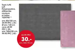 Möbel Martin Tapis tufté offre