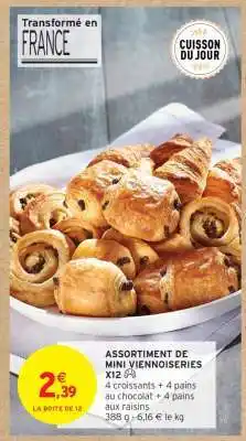 Intermarché Assortiment de Mini Viennoiseries offre