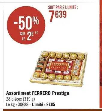 Assortiment FERRERO Prestige