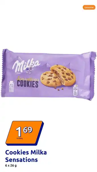Action Cookies Milka Sensations offre