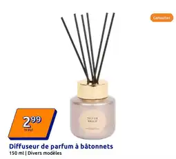 Action Diffuseur de parfum à bâtonnets offre