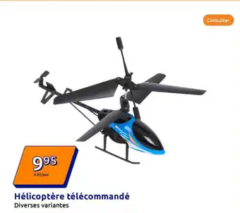 Action Hélicoptère télécommandé offre