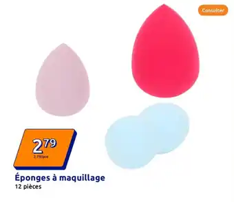 Action Éponges à maquillage offre