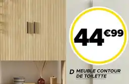 Gifi Meuble contour de toilette offre
