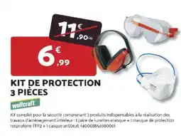 Bricomarché Kit de protection 3 pièces offre