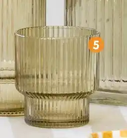 b&m Set de 4 verres bas striés offre