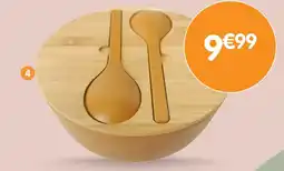 b&m Saladier avec couverts offre