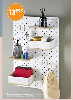 b&m Étagère murale avec rangement offre