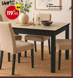 Maxi Bazar Table offre