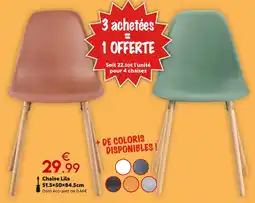 Maxi Bazar Chaise Lila offre