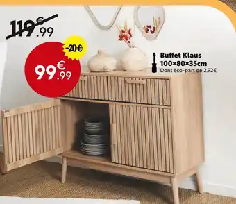Maxi Bazar Buffet Klaus offre