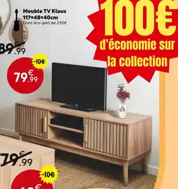 Maxi Bazar Meuble TV Klaus offre