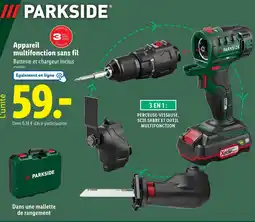 Lidl PARKSIDE Appareil multifonction sans fil offre