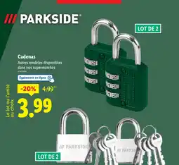 Lidl PARKSIDE Cadenas offre