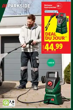 Lidl Parkside Nettoyeur haute pression offre