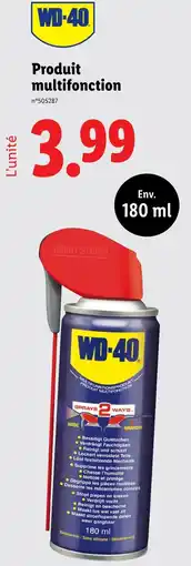 Lidl WD-40 Produit multifonction offre